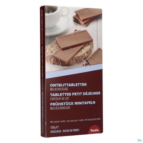 Prodia Ontbijttabletten Melkchocolade 16x8g