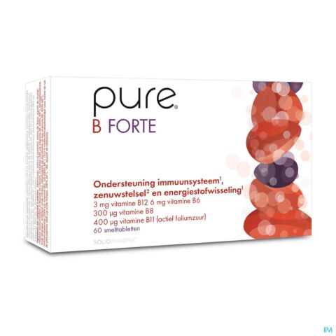 Pure B Forte Smelttabl 60