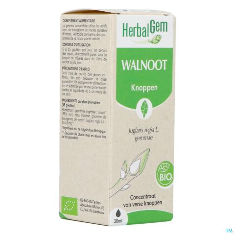 Herbalgem Walnoot Bio 30ml
