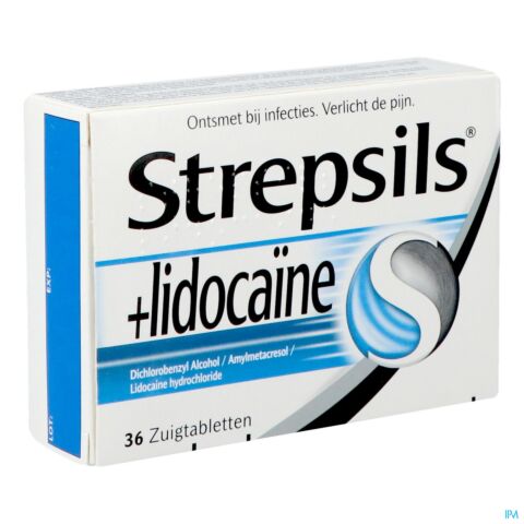 Strepsils Lidocaine 36 Zuigtabletten