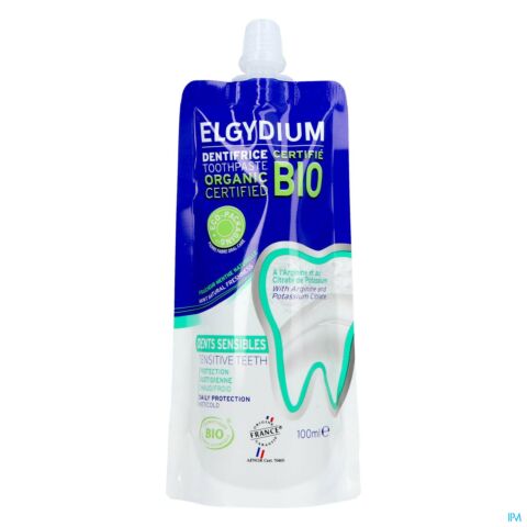 Elgydium Tandpasta Gevoelige Tanden Bio 100ml