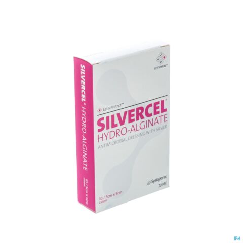 Silvercel Verb Hydro Algin. 5,0x 5,0cm 10 Cad050