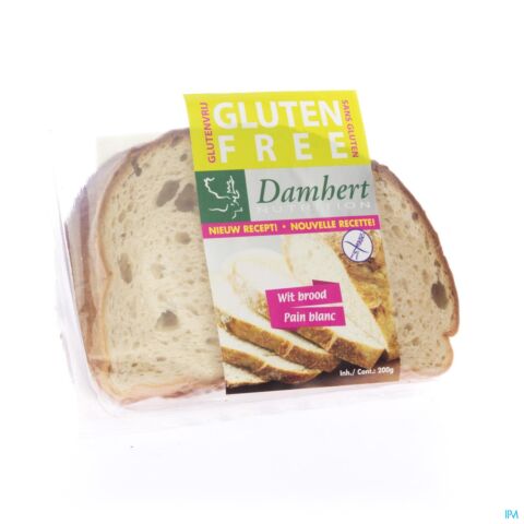 Damhert Glutenvrij Wit Brood Gesneden 200g