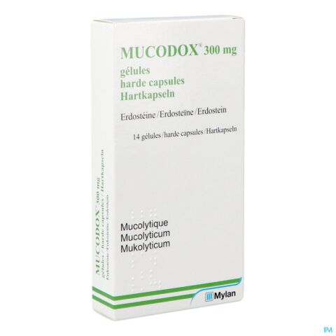 Mucodox 300mg 14 Capsules