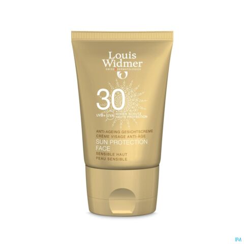 Louis Widmer Sun Protection Face SPF30 Zonder Parfum 50ml