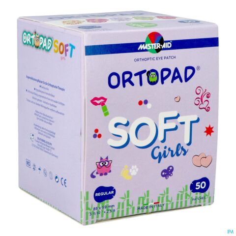 Ortopad Soft Girls Regular 85x59mm 50 Stuks