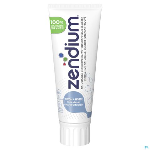 Zendium Fresh + White Tandpasta 75ml