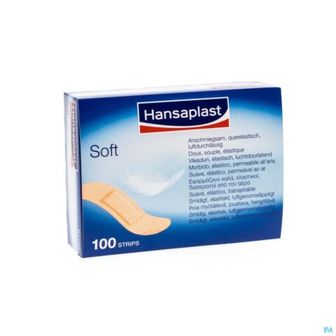Hansaplast Soft 1stehulppleist.19x72mm 100 0234600