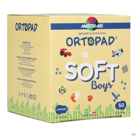 Ortopad Soft Boys Junior 67x50mm 50 Stuks