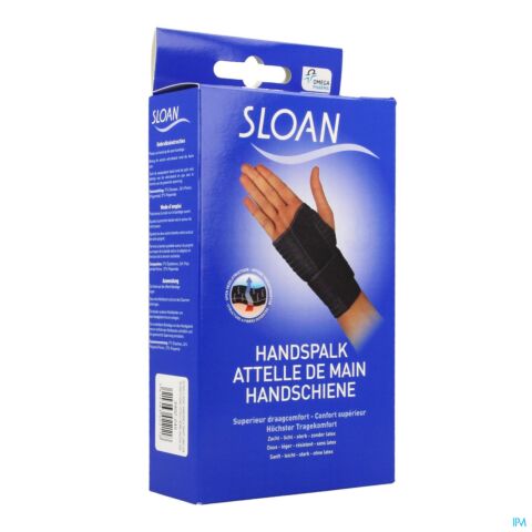 Sloan Classic Handspalk Zwart Links S/m