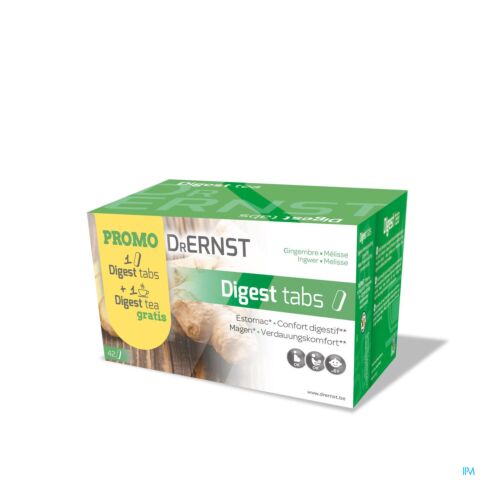 Dr Ernst Digest Tabs Promo Pack 42 Tabletten + 20 Filterzakjes