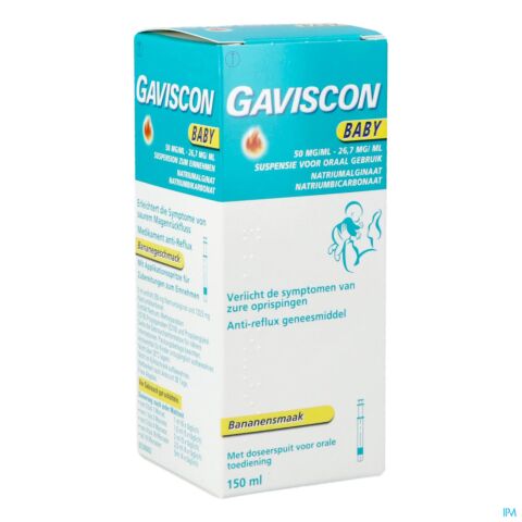 Gaviscon Baby Banaan Suspensie 150ml