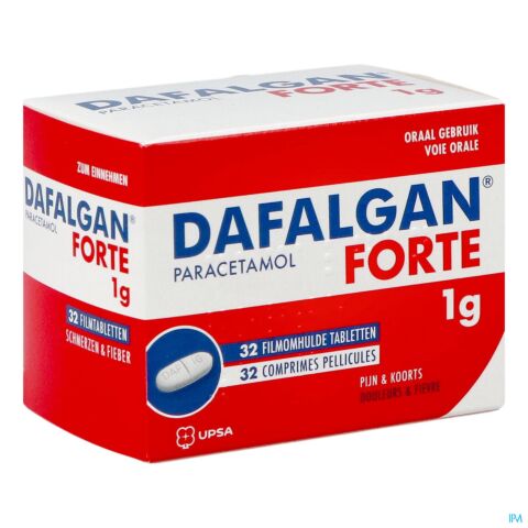 Dafalgan Forte 1 g 32 Tabletten