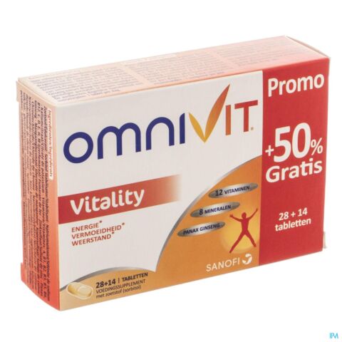 Omnivit Vitality Tabl 28+14 Promo