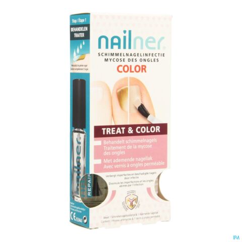 Nailner Brush Treat&color 2x5ml