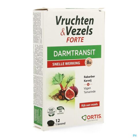 Ortis Vruchten & Vezels Forte Comp 12