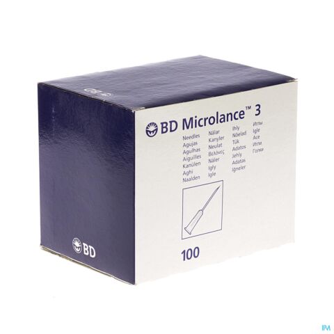 Bd Microlance 3 Naald 21g 1 Rb 0,8x25mm Vert 100
