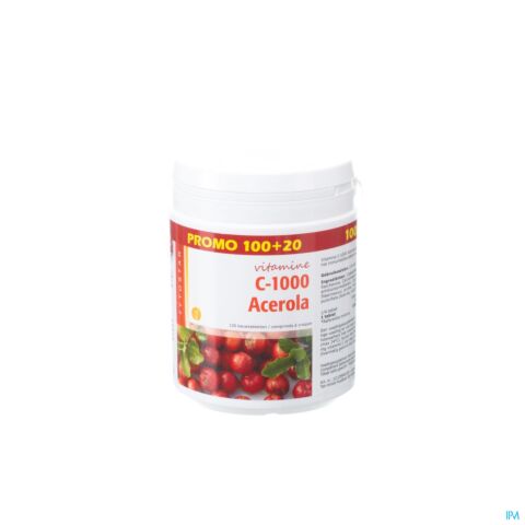 Fytostar Vitamine C 1000 Acerola Promo 100 Tabletten + 20 GRATIS