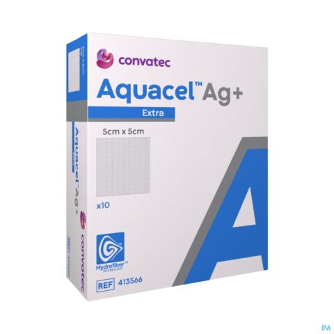 Aquacel Ag+ Extra 5 X 5cm 10 413566