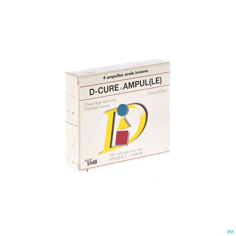 D-Cure 25.000 I.E. 4 Ampullen