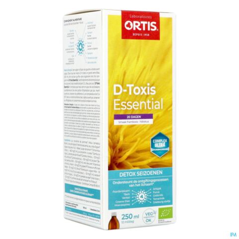 D Toxis Essential Framboos Hibiscus Bio 250ml