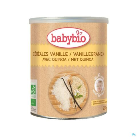 Babybio Vanillegranen Quinoa 6m 220g