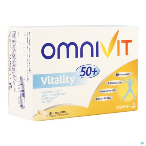 Omnivit Vitality 50 Tabl 84+42 Promo