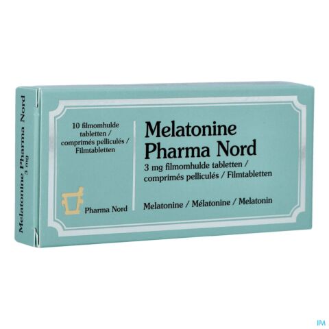 Melatonine Pharma Nord 3mg Filmomh Tabl 10
