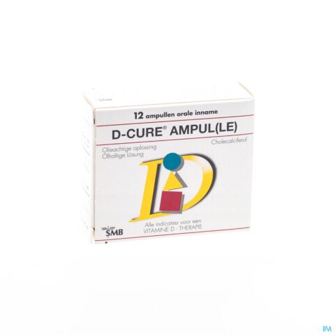 D-Cure 25.000 I.E. vitamine D 12 Ampullen