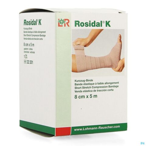 Rosidal K Elastische Windel 8cmx5m 1 Stuk