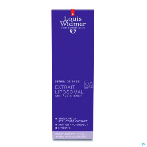 Louis Widmer Liposomaal Extract Zonder Parfum 30ml