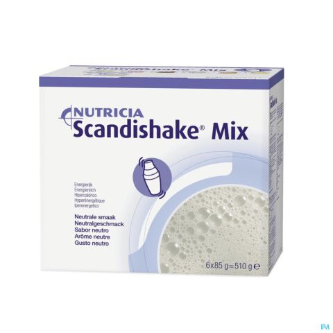 Scandishake Mix Neutraal Zakje 6x85g