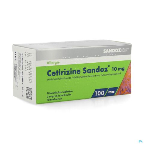 CetiSandoz 10mg 100 Tabletten