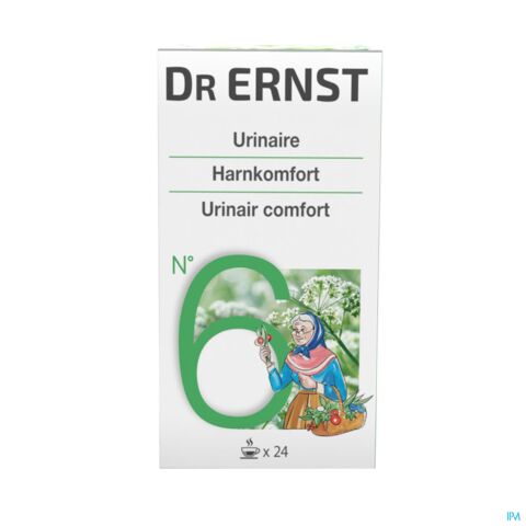 Dr Ernst Nr 6 Thee Nier & Blaas 24 Zakjes