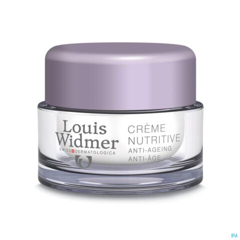 Louis Widmer Creme Nutritive Zonder Parfum 50ml