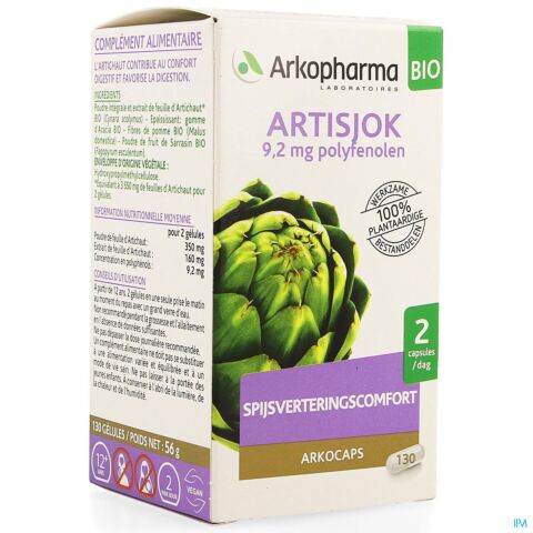 Arkocaps Artisjok Bio Caps 130