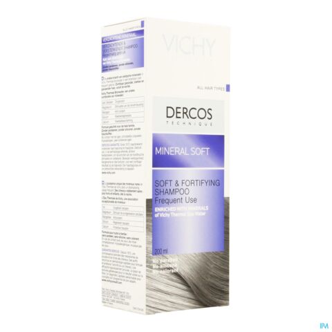 Vichy Dercos Mineral Soft Shampoo 200ml