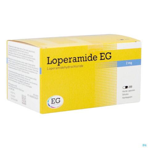 Loperamide EG 2mg 200 Capsules