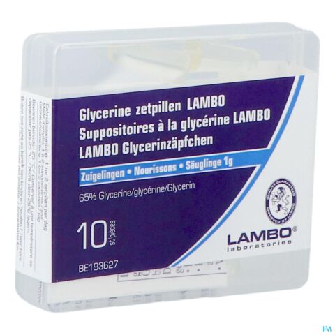 Glycerine Lambo Suppo Kegelvorm Bb 10