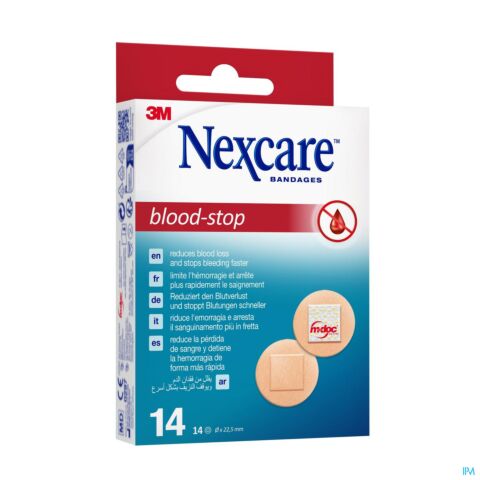Nexcare 3m Bloodstop Spots 14 N1714ns