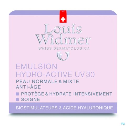 Louis Widmer Hydro-Actieve Emulsie UV30 Parfum 50ml