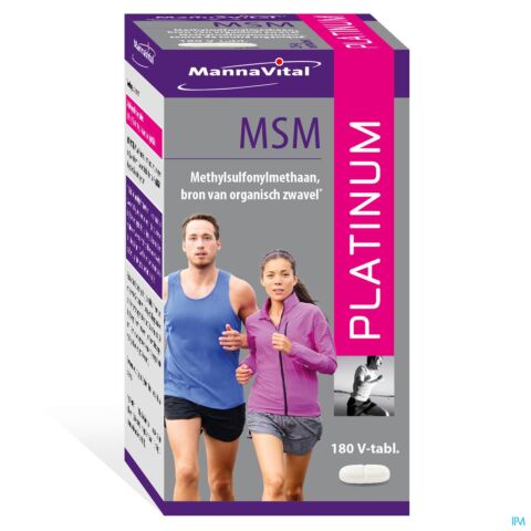 MSM Platinum 180 Tabletten