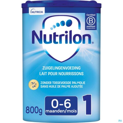 Nutrilon 1 Zuigelingenmelk Pdr 800g Verv.3707080