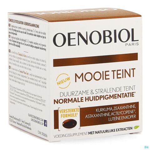 Oenobiol Mooie Teint 30 Capsules Nf