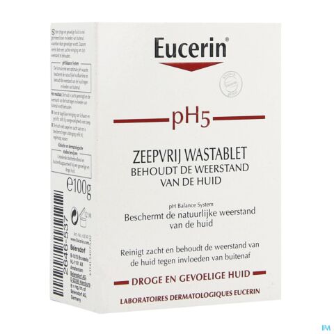 Eucerin pH5 Zeepvrij Wastablet 100g