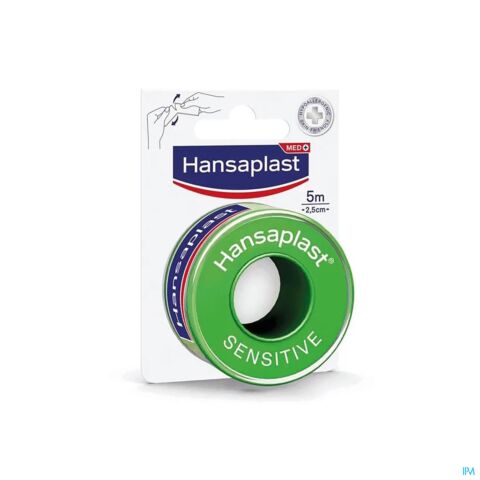 Hansaplast Med Sensitive Hechtpleister 5mx2,5cm 1 Stuk