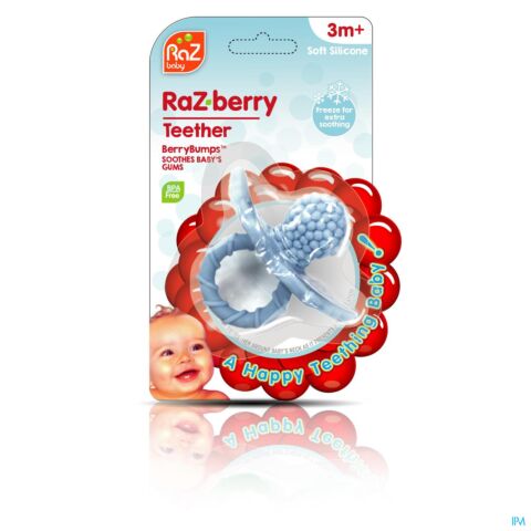Raz Baby Bijtring Razberry Baby Blue