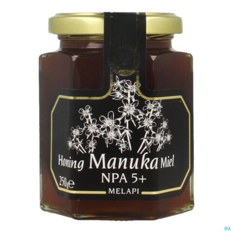 Melapi Honing Manuka Npas+mg085 Vloeib. 250g 3058
