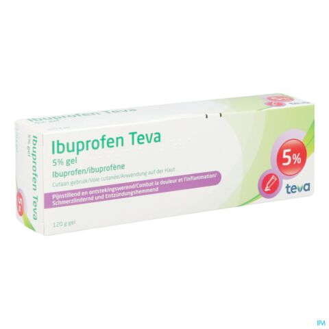 Ibuprofen Teva Gel 120g