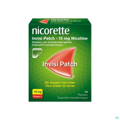Nicorette Invisible 15 Mg 14 Patches